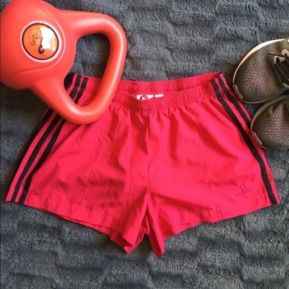 Adidas Climalite Hot Pink Athletic Shorts S